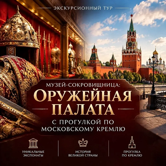Оружейная палата + Территория Московского Кремля, рис. 1